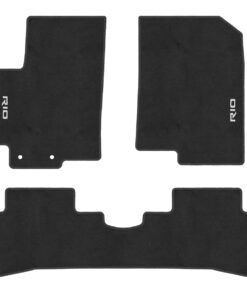 Tapetes de piso para para KIA Rio 2018–2023 vista superior