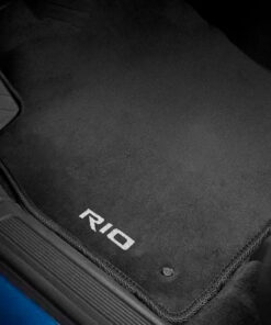 Tapetes de piso para para KIA Rio 2018–2023 vista superior sin posa pie