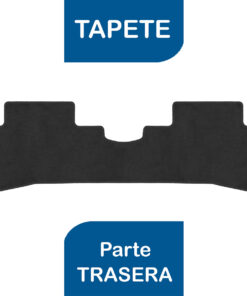 Tapetes de piso para para KIA Rio 2018–2023 vista superior tapete trasero