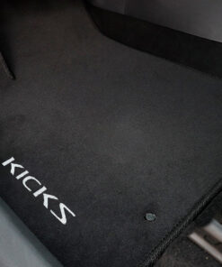 Tapetes de piso para para Nissan Kicks 207–2024 vista superior posa pie