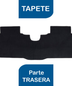 Tapetes de piso para para Nissan Versa 2020–2026 vista superior tapete trasero