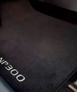 Tapetes de piso para para Nissan NP 300 2016–2024 vista superior posa pie