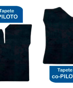 Tapetes de piso para para Nissan NP 300 2016–2024 vista superior tapete piloto y copiloto