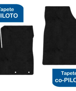 Tapetes de piso para para Nissan Mangite 2025 vista superior tapete piloto y copiloto