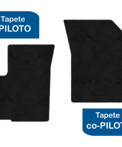 Tapetes de piso para para Suzuki Swift 2012–2017 vista superior tapete piloto y copiloto