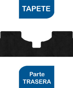Tapetes de piso para para Suzuki Swift 2012–2017 vista superior tapete trasero