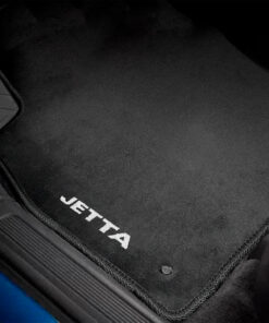 Tapetes de piso para para Volkswagen Jetta A5 y A6 2011–2018 instalado al interior del vehículo