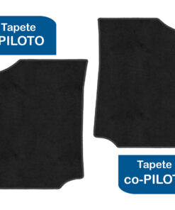 Tapetes de piso para para Volkswagen Golf 1987–1992 vista superior tapete piloto y copiloto