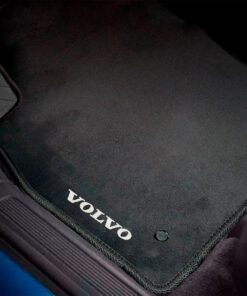 Tapetes de piso para para Volvo S40–TS 2005–2011 instalado al interior del vehículo