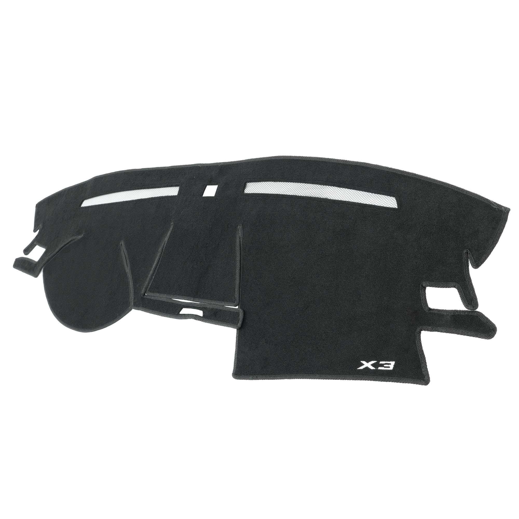 Cubretablero para BMW X3 2005–2010 vista en ángulo derecho