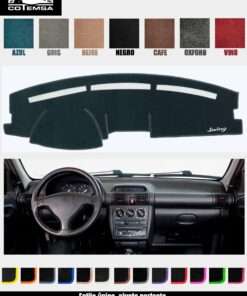 Cubretablero para Chevrolet Swing 1994–2003 vista superior con tablero como referencia