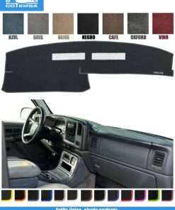 Cubretablero para Chevrolet 400 SS 1992–1994 vista superior con tablero como referencia