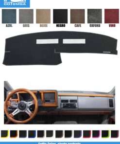 Cubretablero para Chevrolet Codiak 1992–1994 vista superior con tablero como referencia
