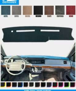 Cubretablero para Ford Grand Marquis 1990–1994 vista tablero como referencia
