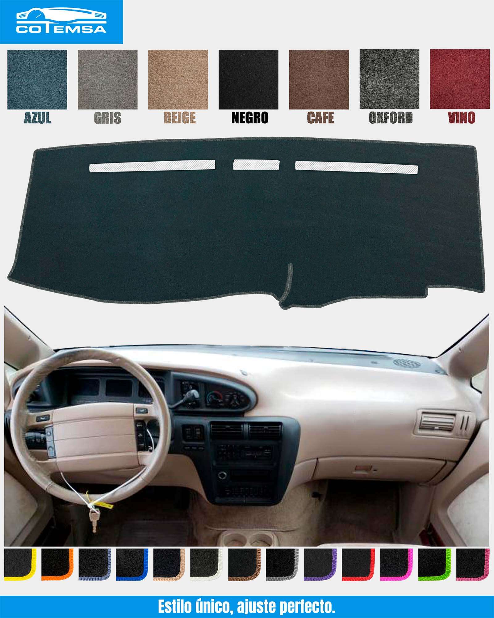 Cubretablero para Ford Aerostar 1992–1997 vista tablero como referencia