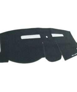 Cubretablero para Chrysler–Dodge Town & Country 2008–2010 color negro–gris vista ángulo izquierdo del producto