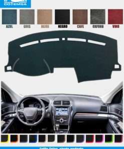Cubretablero para Ford Explorer 2011–2019 vista tablero como referencia