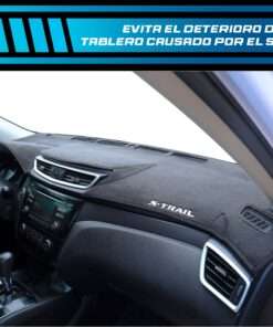 N41Cubretablero premium para Nissan X Trail 2015–2022 evita el deterioro de tu tablero