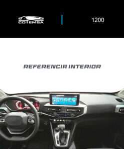 Vista interior del vehículo Chrysler–Dodge RAM 1200 2024–2026 como referencia