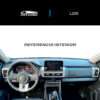 Vista interior del vehículo Mitsubishi L200 2025–2026 como referencia