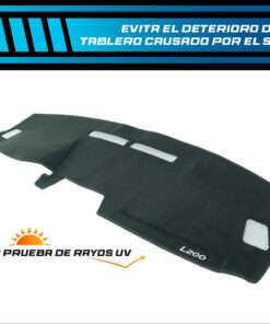 Cubretablero premium Mitsubishi L200 2025–2026 con protección solar