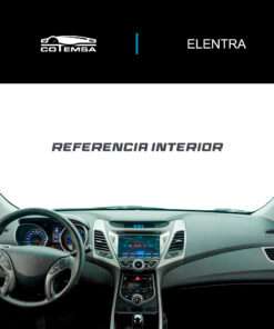 Vista interior del vehículo Hyundai Elantra 2012–2016