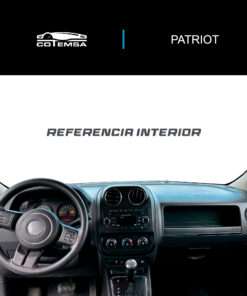Vista interior del vehículo JEEP Patriot 2009–2017