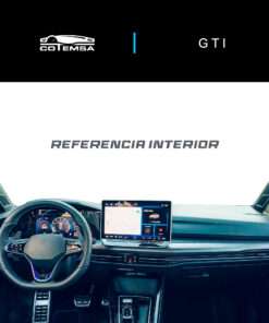 Vista interior del vehículo Volkswagen GTI 2021-2026