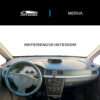 Vista interior del vehículo Chevrolet Meriva 2003–2009 como referencia