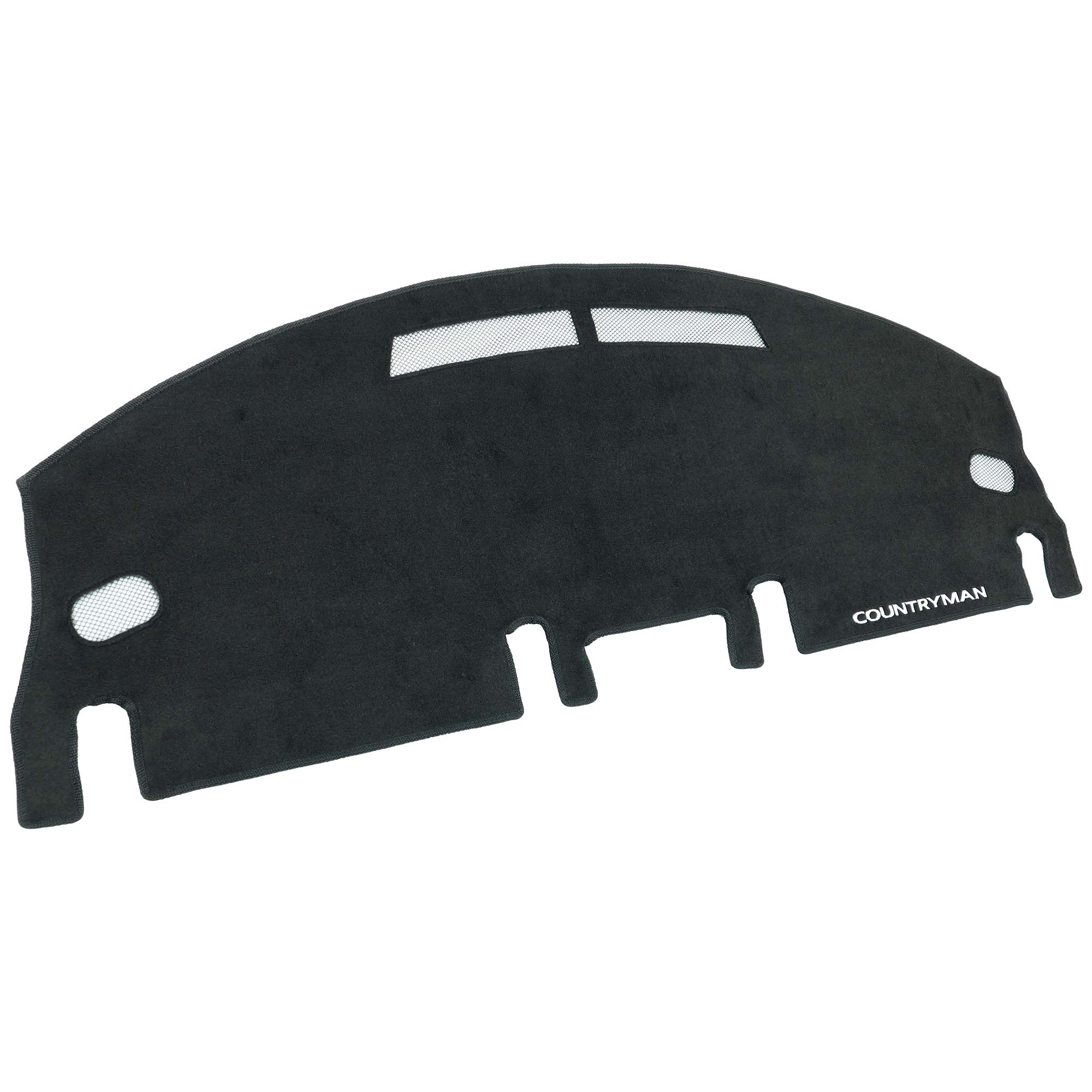 Cubretablero premium para BMW Mini Countryman 2024–2026 vista ángulo izquierdo del producto