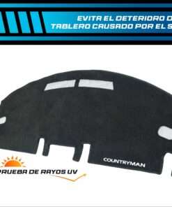 Cubretablero premium para BMW Mini Countryman 2024–2026 con protección UV