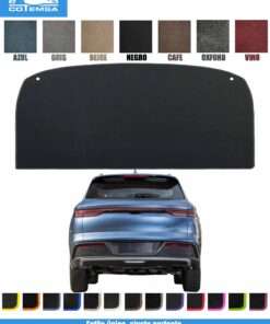 Cubre parte trasera para BYD Song Pro 2025–2026 vista superior con vehículo como referencia