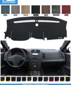 Cubretablero para Cadillac CTS 2003–2007 vista superior con tablero como referencia