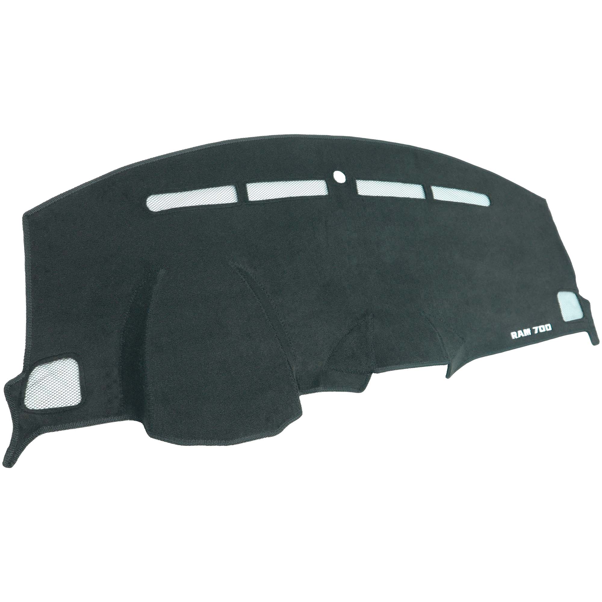 Cubretablero premium para Chrysler–Dodge RAM 700 2021–2025 vista ángulo izquierdo del producto.
