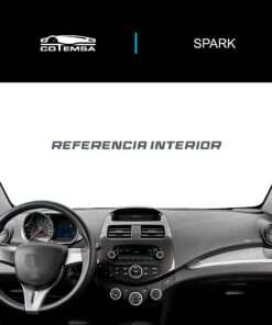 Vista interior del vehículo Chevrolet Spark Classic 2011–2018 como referencia