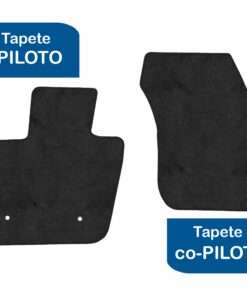 Tapetes de piso para para Ford Fusión 2017–2020 vista superior tapete piloto y copiloto