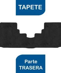 Tapetes de piso para para Ford Fusión 2017–2020 vista tapete trasero