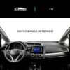 Vista interior del vehículo Honda Fit 2015–2020 como referencia.
