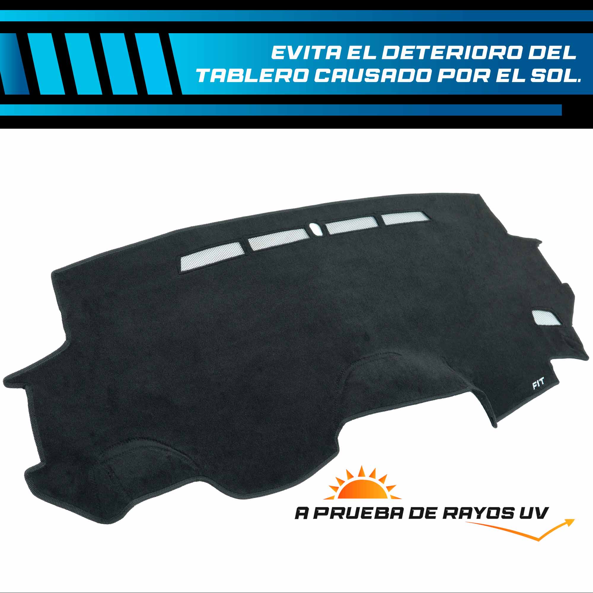 Cubretablero premium para Honda Fit 2015–2020 con protección UV